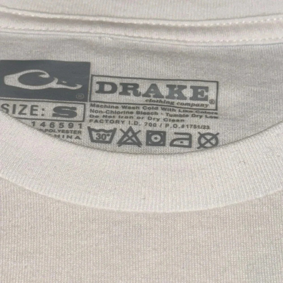 DRAKE Waterfowl Lab T-Shirt Short Sleeve Round Neck Pocket TN Vols S - Picture 6 of 9